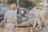 Udupi: Scorpio catches fire on NH 66, occupants escape unhurt